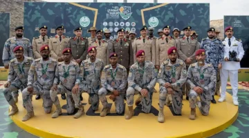 مدير الأمن العام يتوج أبطال بطولة التحدي للفرق التكتيكية في عسير